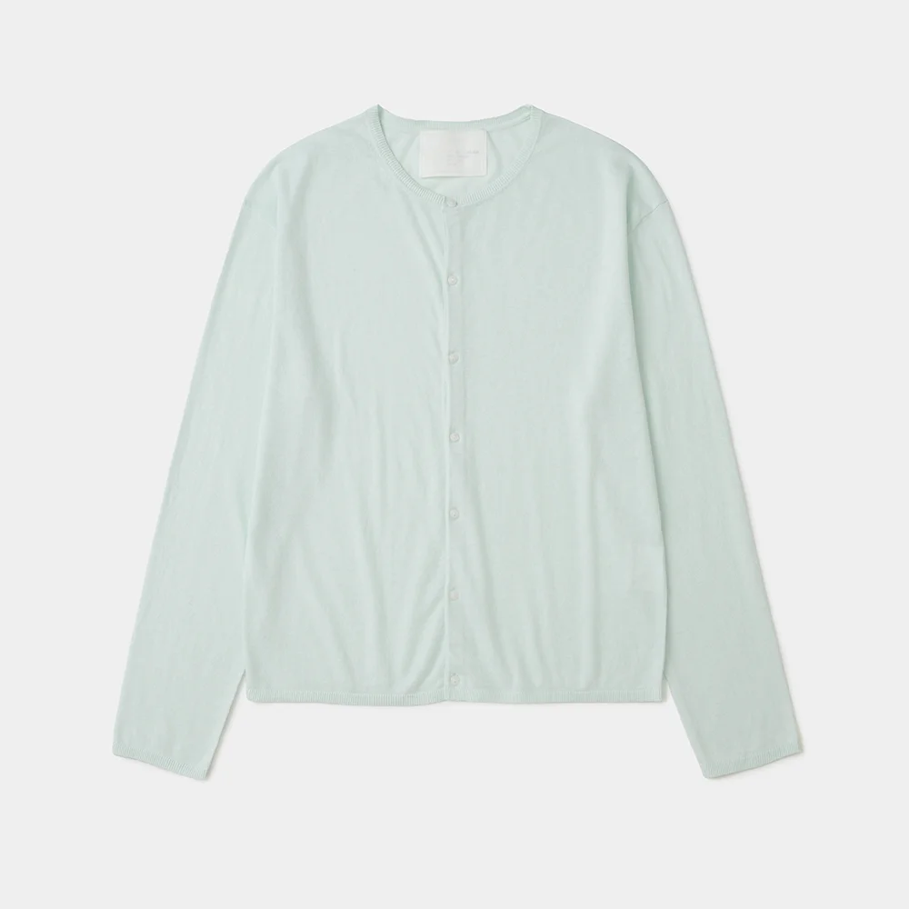 PERMANENT KNIT CARDIGAN SKY