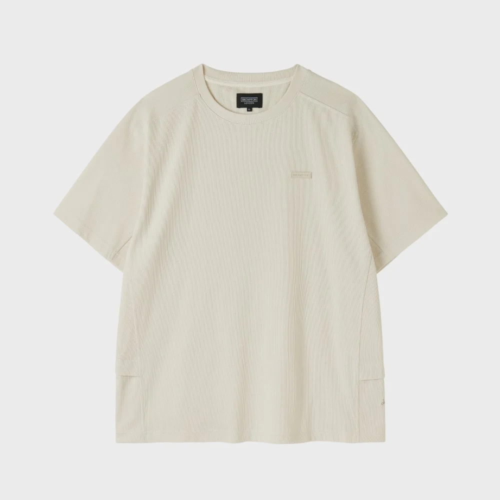 ROUND T-SHIRT - BUTTER (P252MTS131)