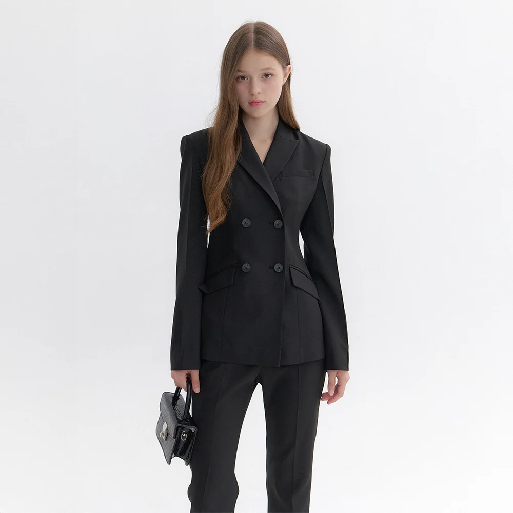 Signature Double-Hourglass Jacket / Black(2color)
