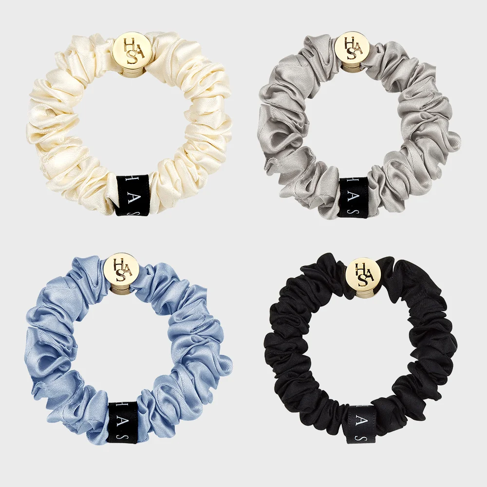 HLD005 Classic pleated scrunchie (S)
