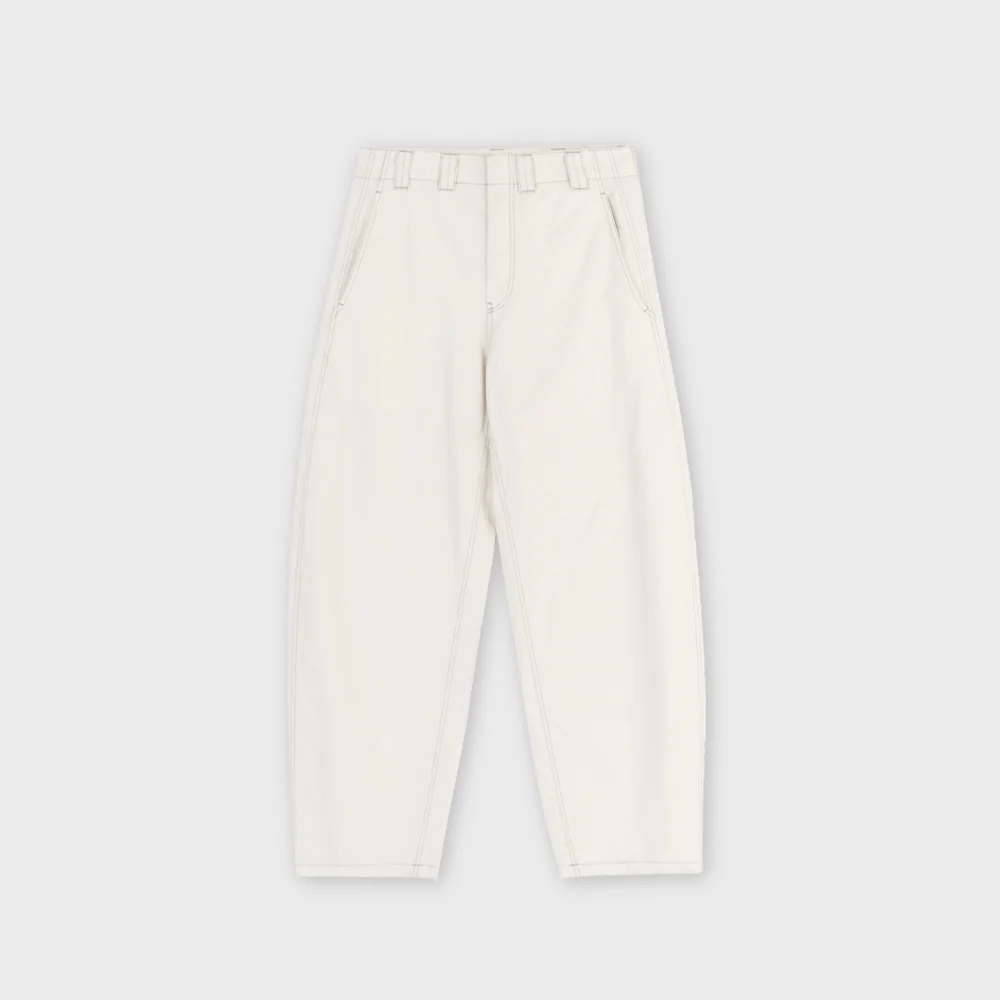 25SS Washed Work Pants, Ecru