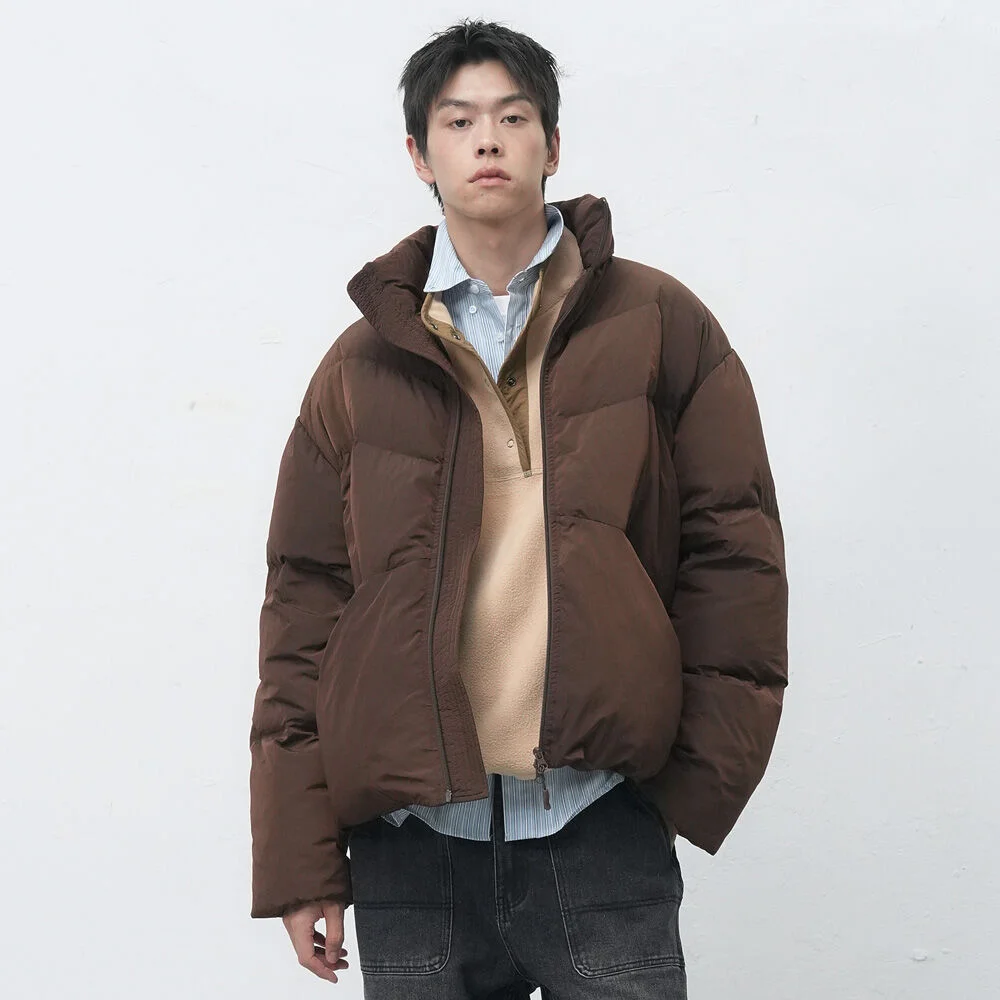 UNISEX 透氣 混搭 簡約 短 Puffer / SBE4U07014