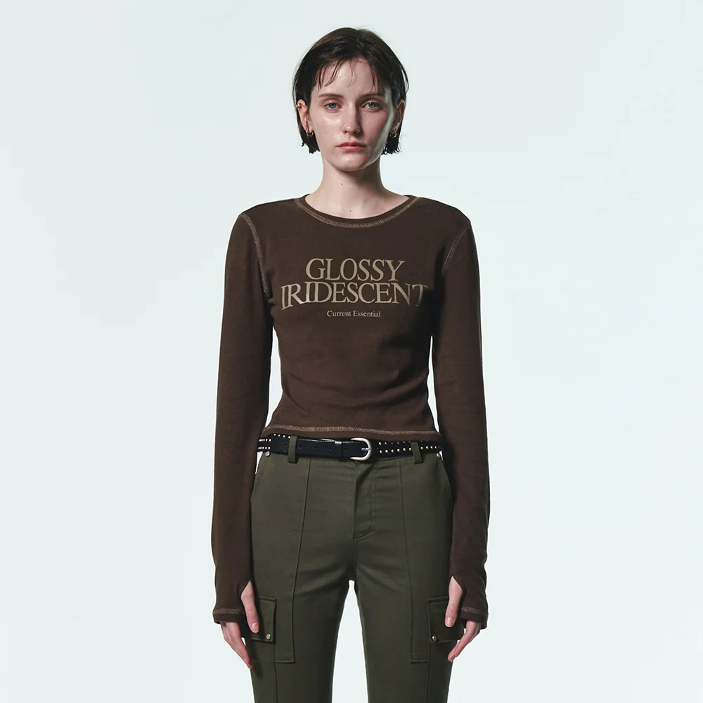 IRIDESCENT LONG SLEEVE TEE