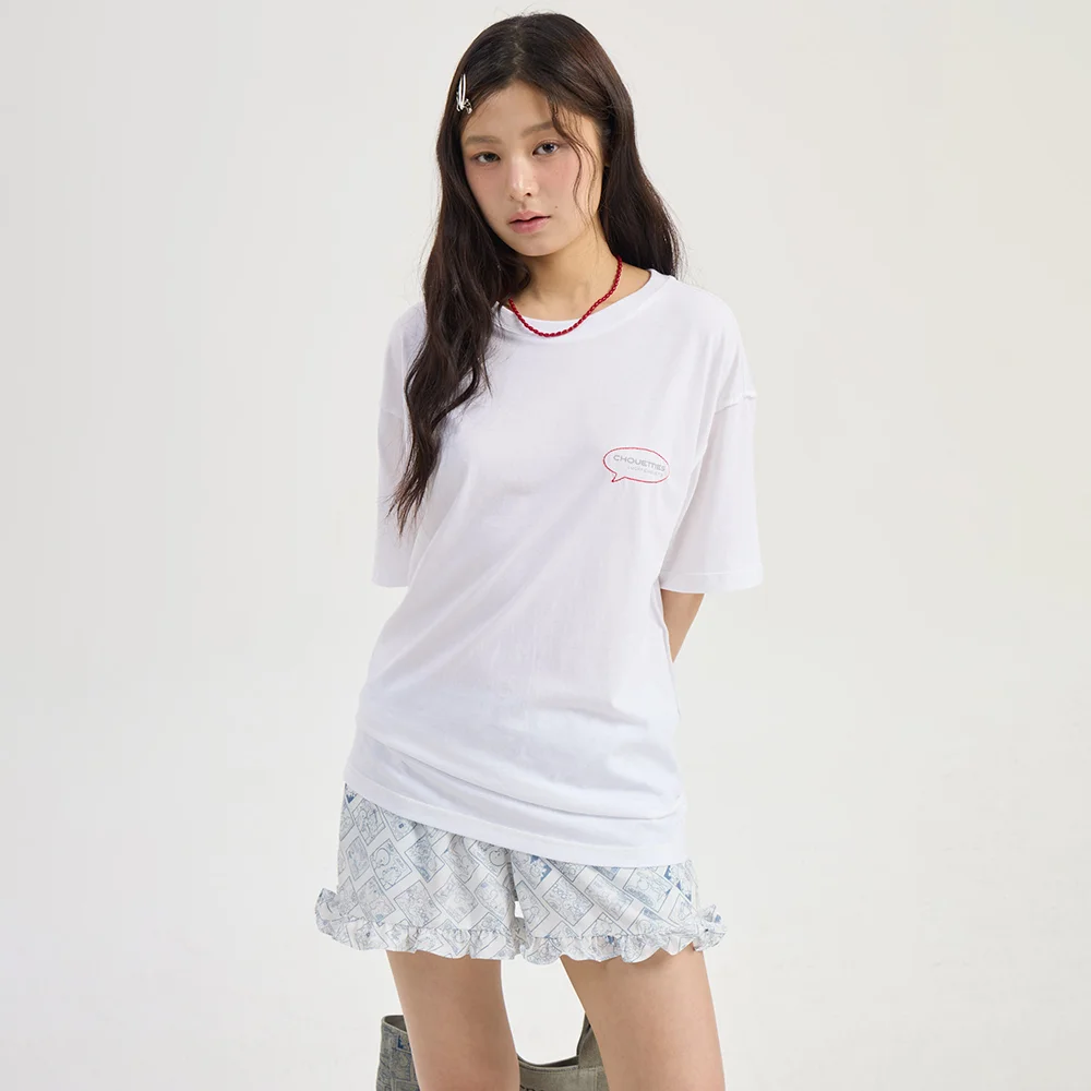 Back Graphic Short Sleeve T-Shirt (white) LATAX26910WHX
