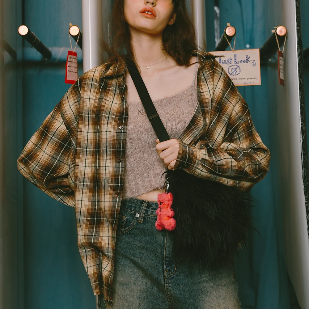 毛絨 Teddy Bag (Black)