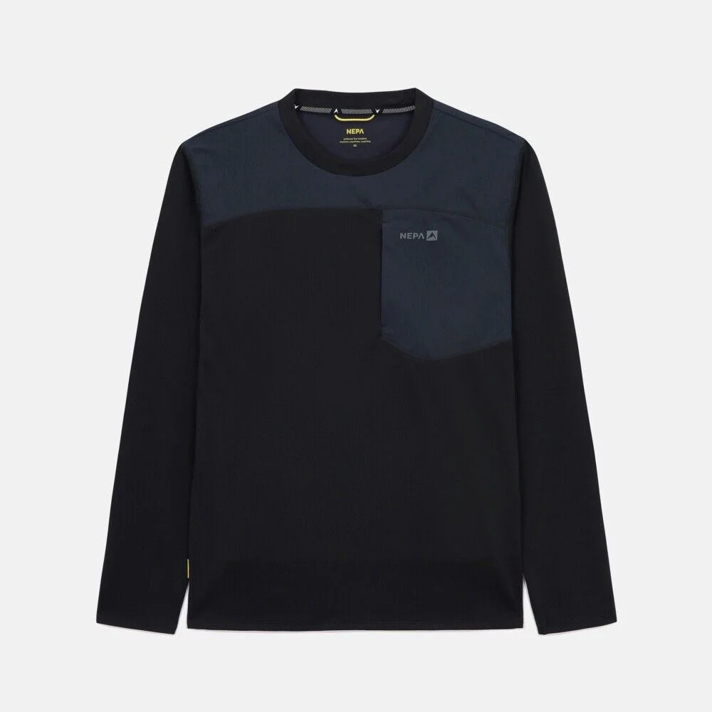 NEPA/Official Direct 7L15303 男裝 Pathfinder 彈力 長袖 T恤_2colors