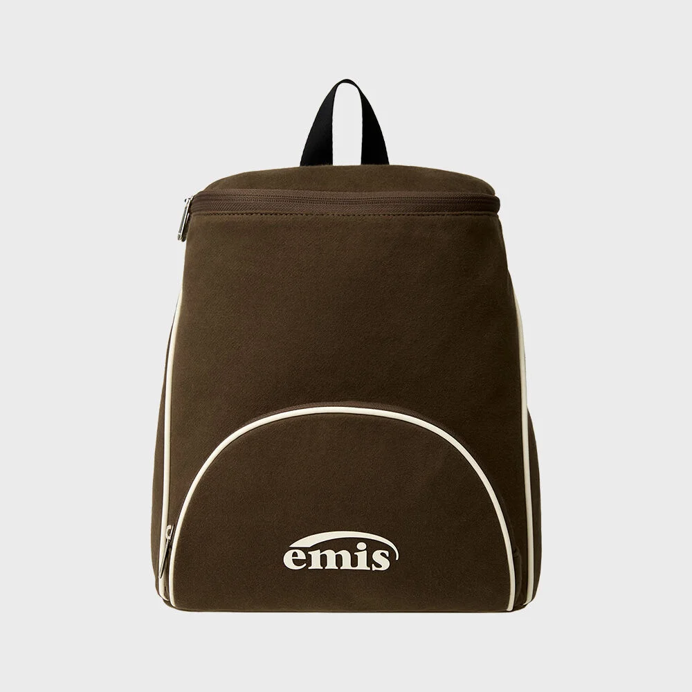 JERSEY LOGO BACKPACK-BROWN