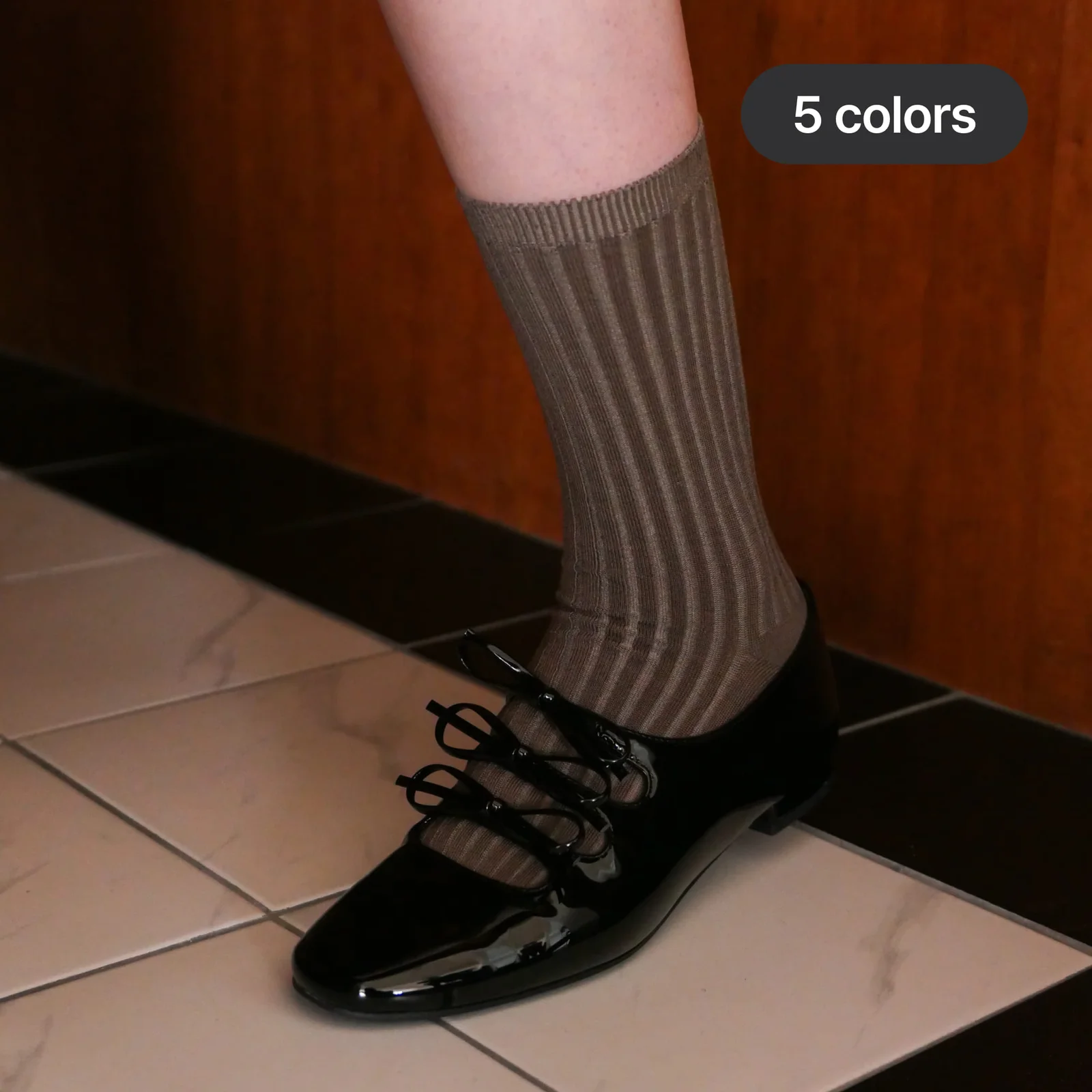 classic silket socks (6colors)