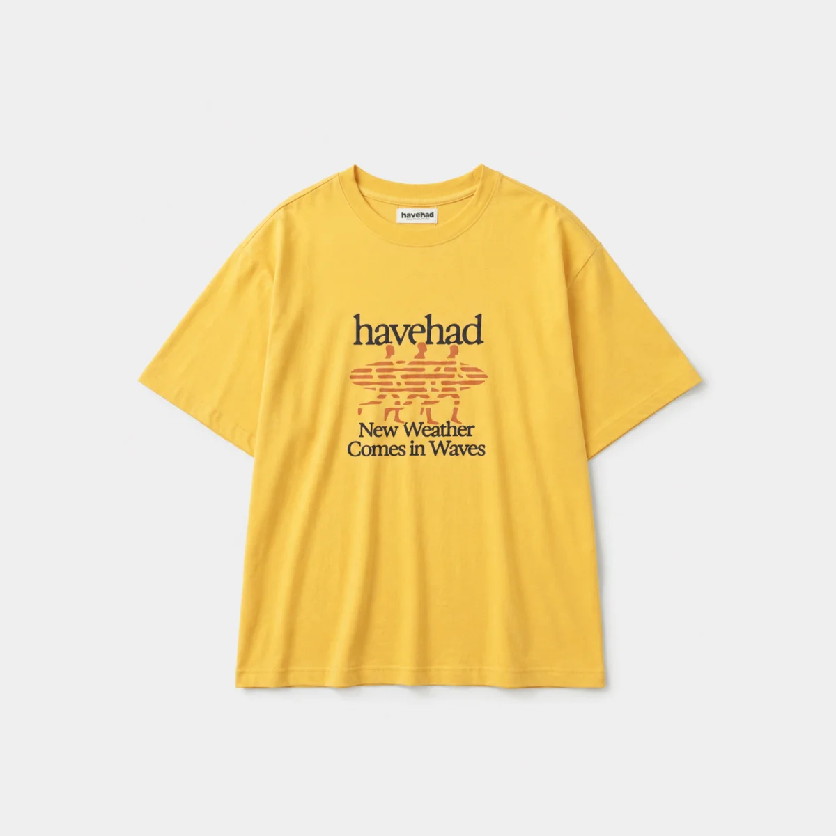 Chasing Waves Tee (Yellow)