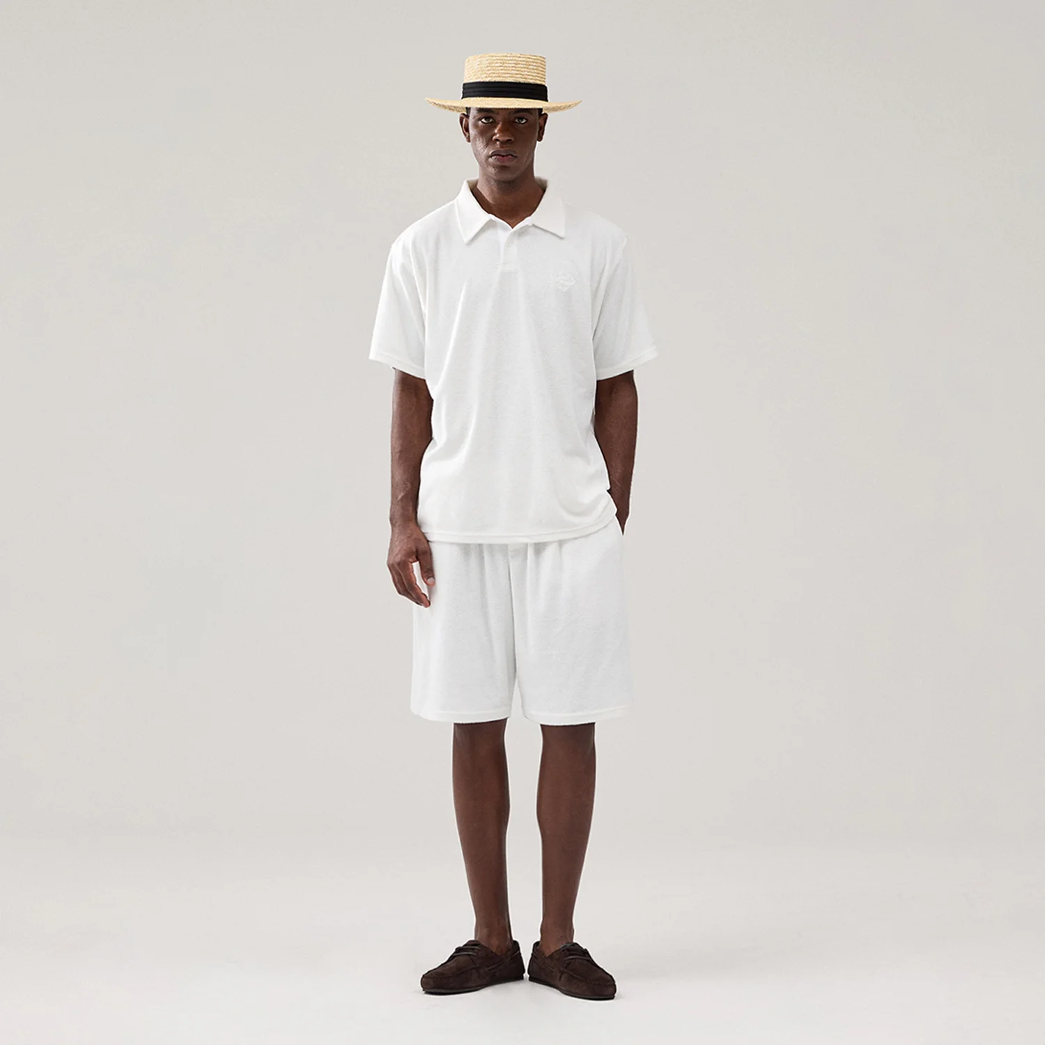 ALLDAY TERRY SET UP WHITE