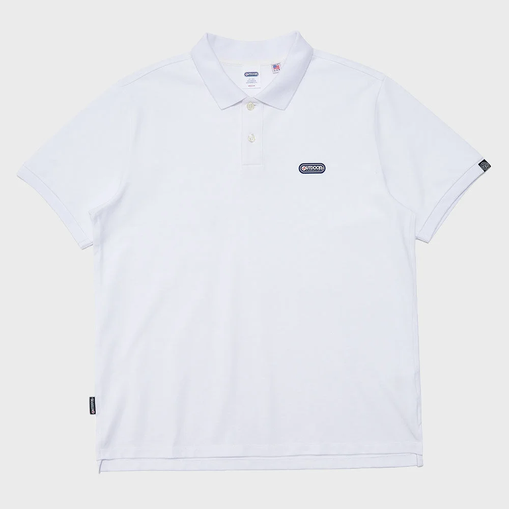 必備款 標誌 珠地 T恤 ESSENTIAL LOGO PQ T-SHIRT / WO136RCSSZ04WH
