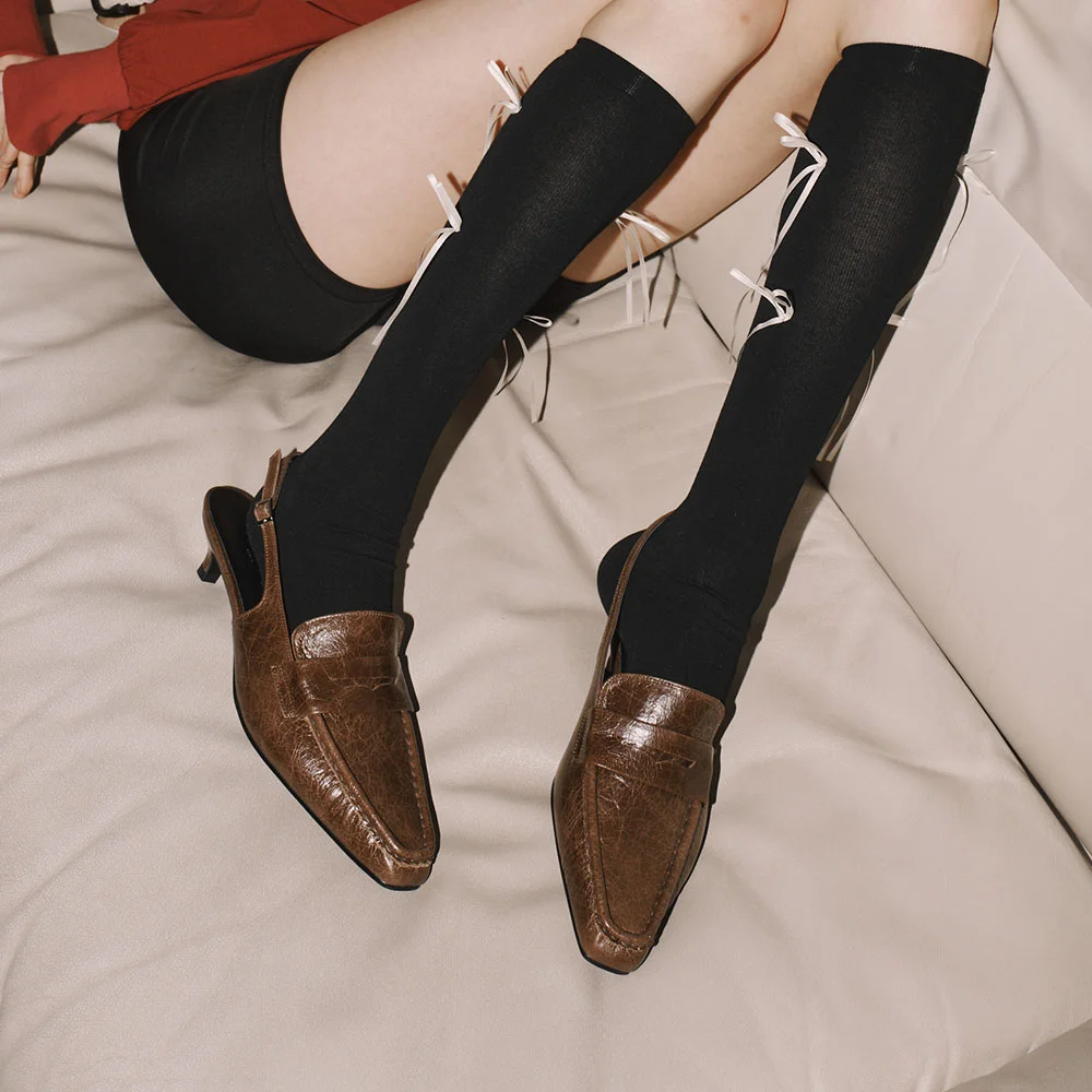 Vera slingback (Brown)