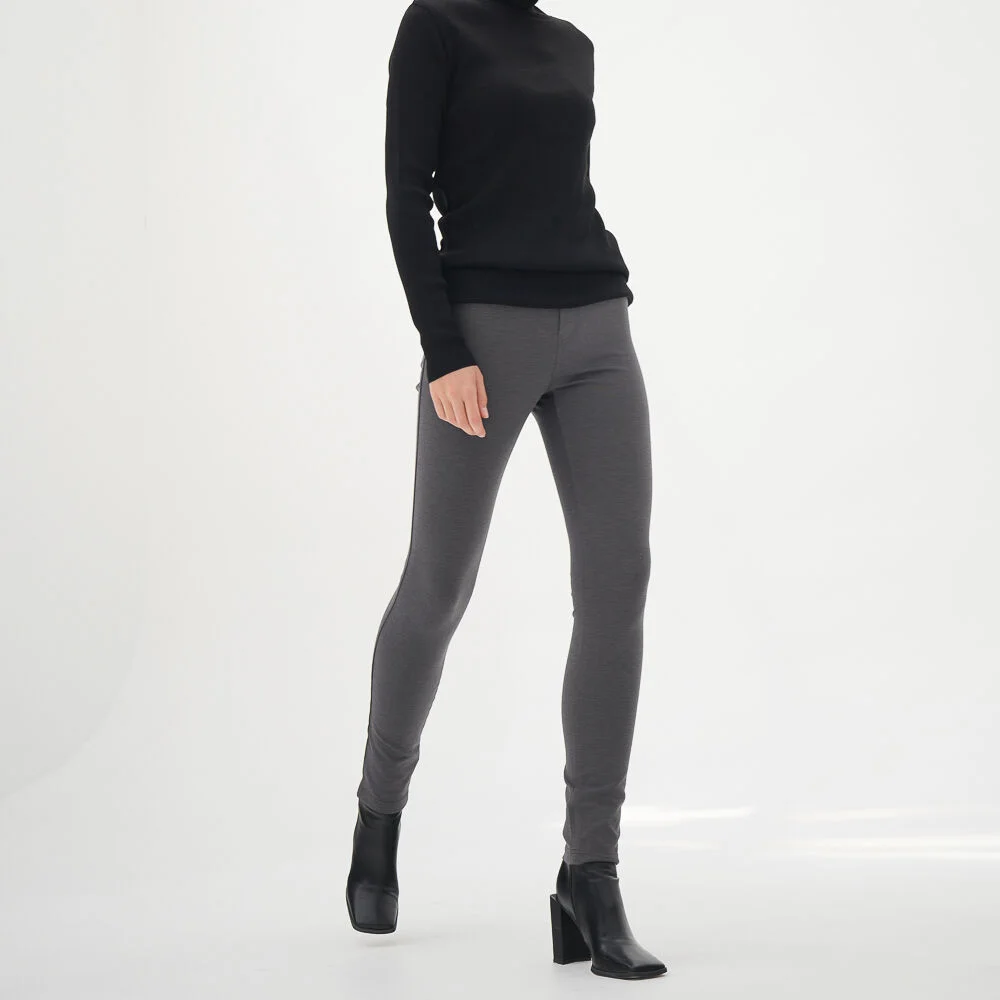 Ponte Legging Pants_Grey