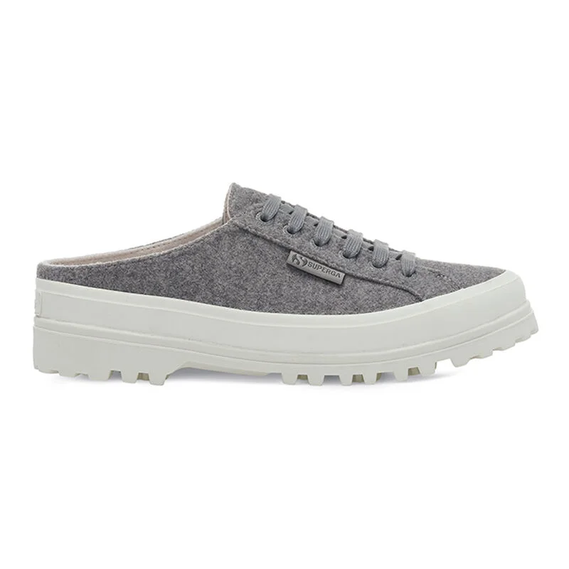 Superga 2640 Alpina 穆勒鞋 毛氈 灰色 S8122MWA07