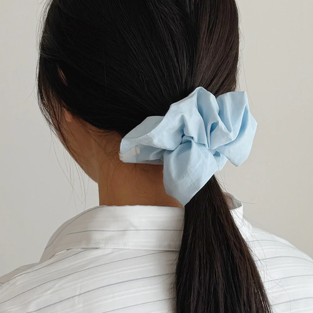 Vintage Shirt Scrunchie