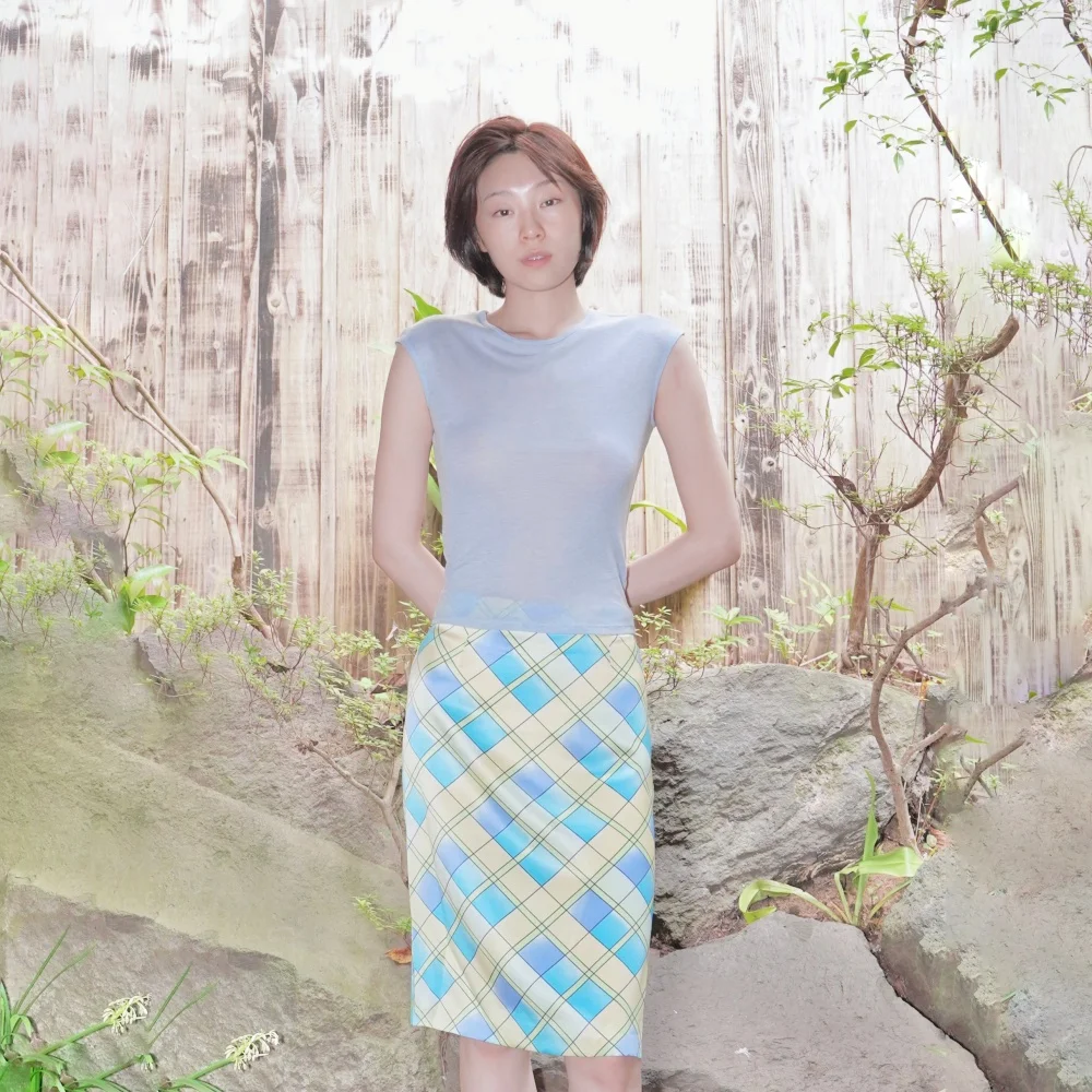 Laguna Skirt_Aqua