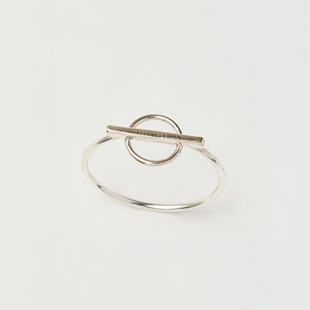 t and o Ring 925 silver