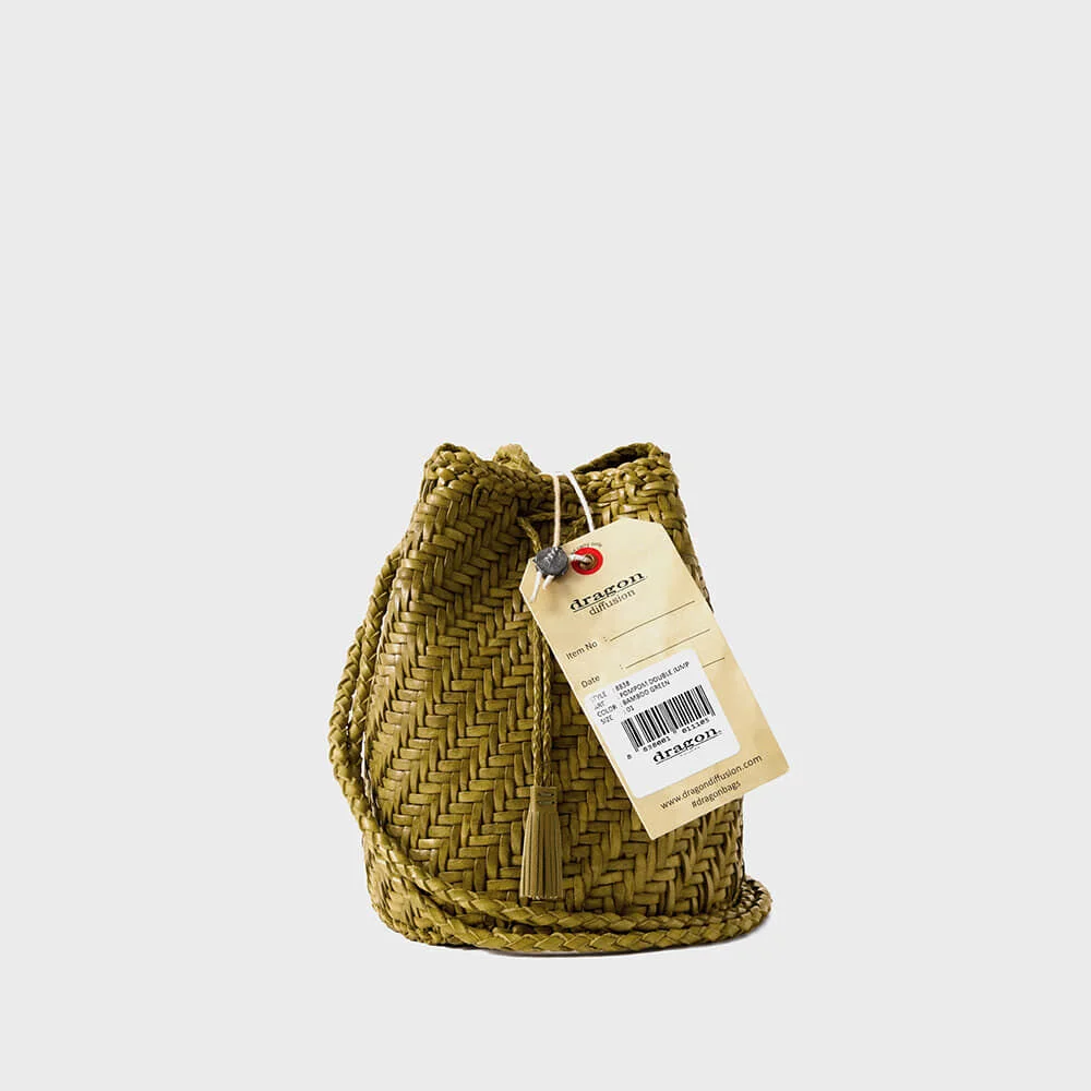 Pom Pom 雙 Jump 8838 Bamboo Green Dragon Bag