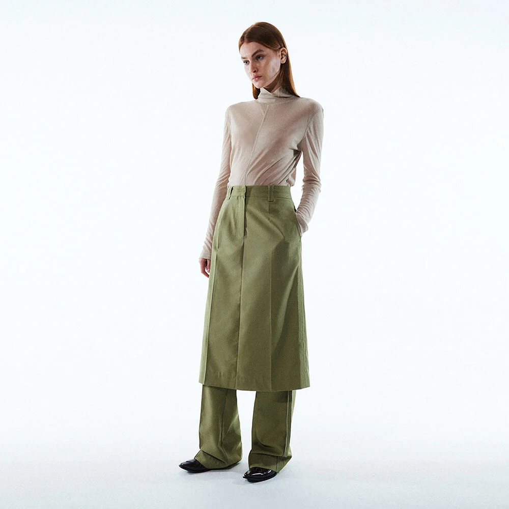 3WAY INSIDE-OUT LAYERED PANTS KA