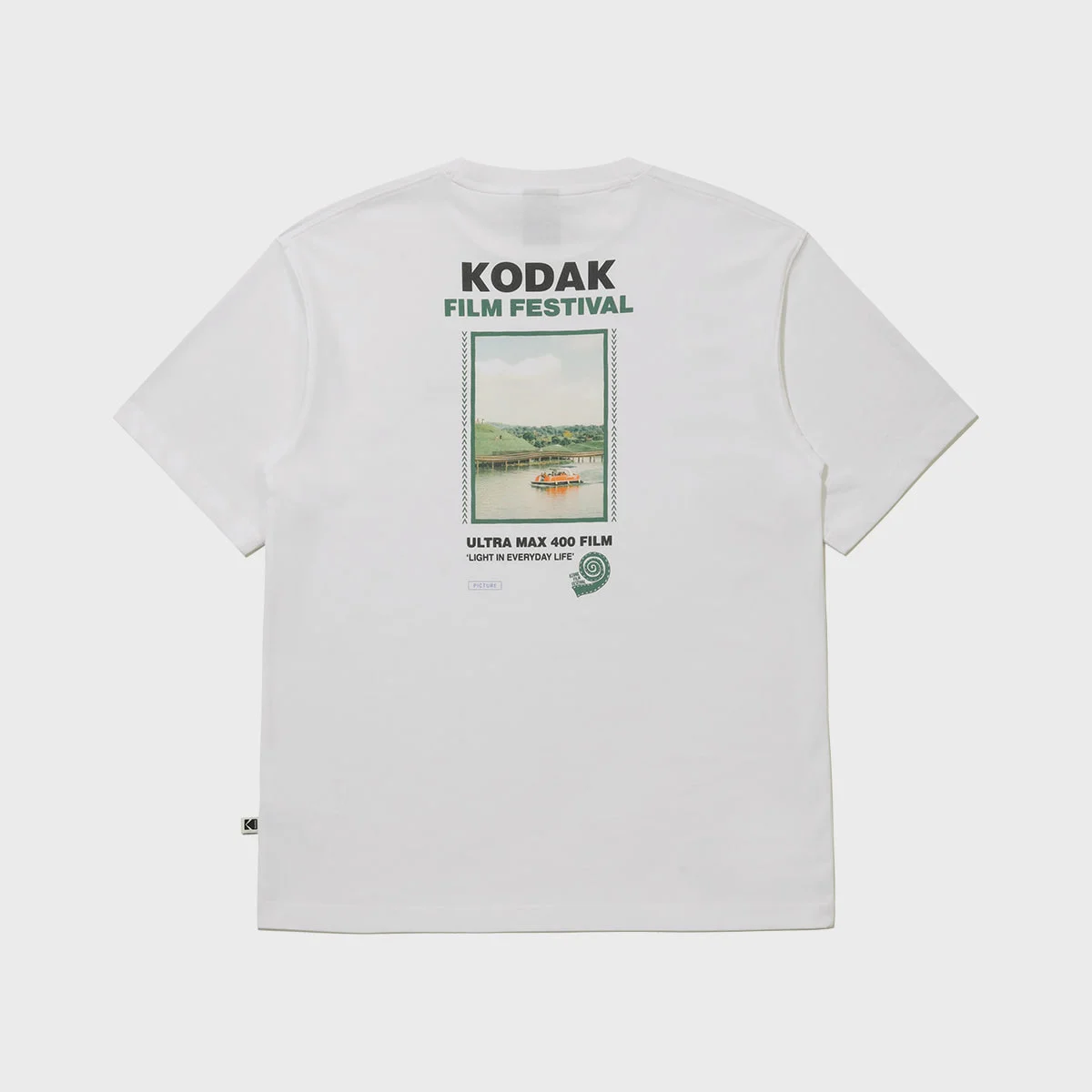Kodak 薄膜 Festival 全景 短袖 T恤 WHITE