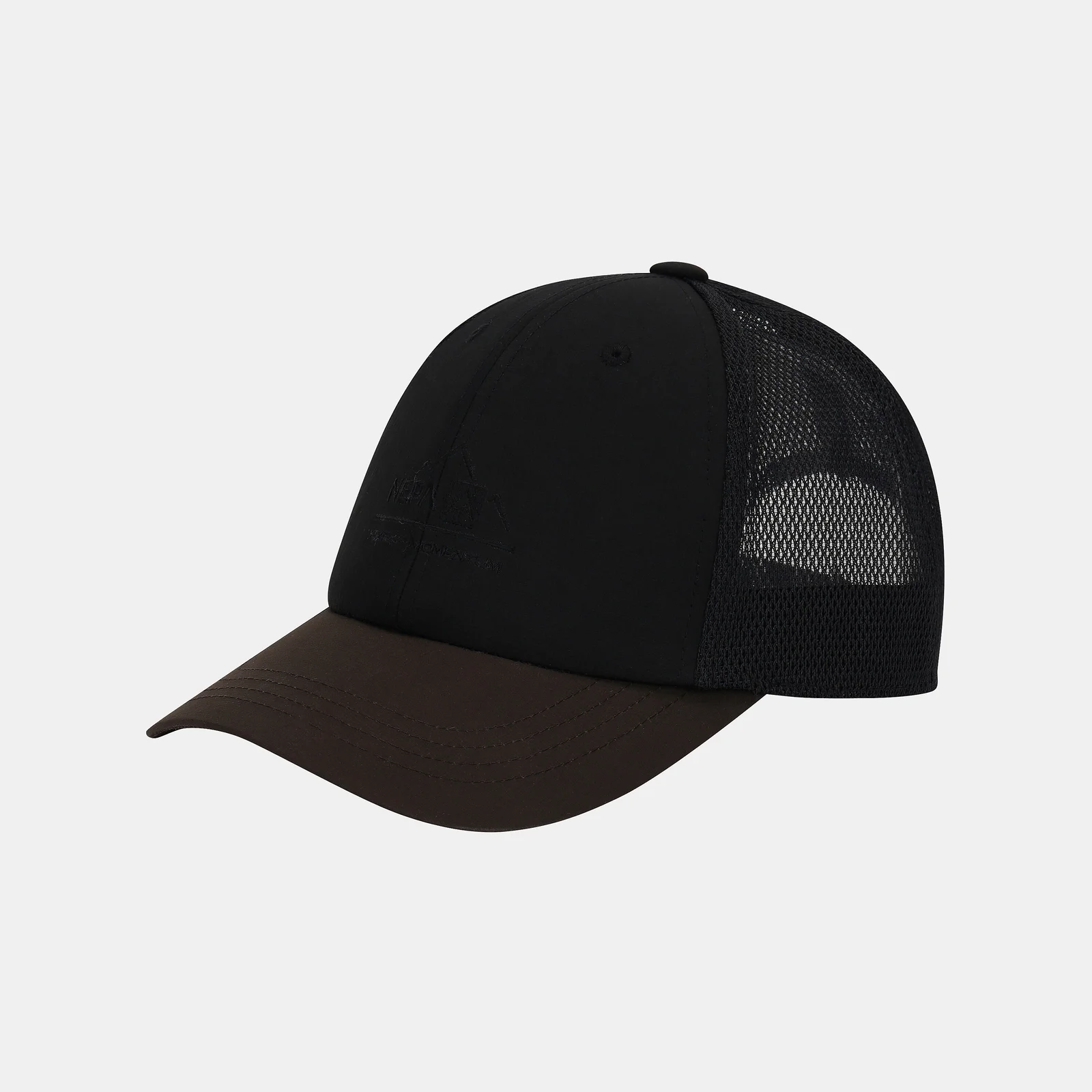 NEPA/Official Direct 7MC7417 通用 Peak On Trucker 棒球帽_BLACK