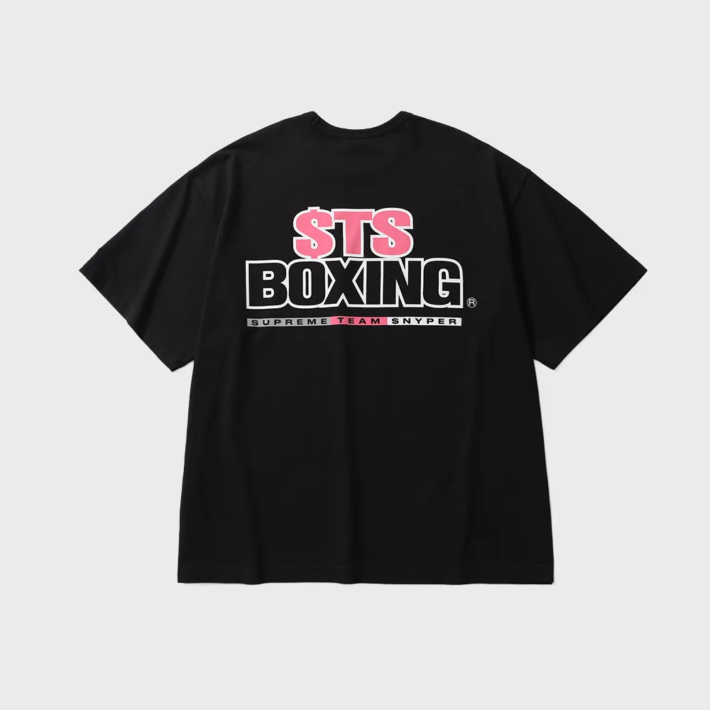 LOGO S/S SHIRT, OPTU / BLACK