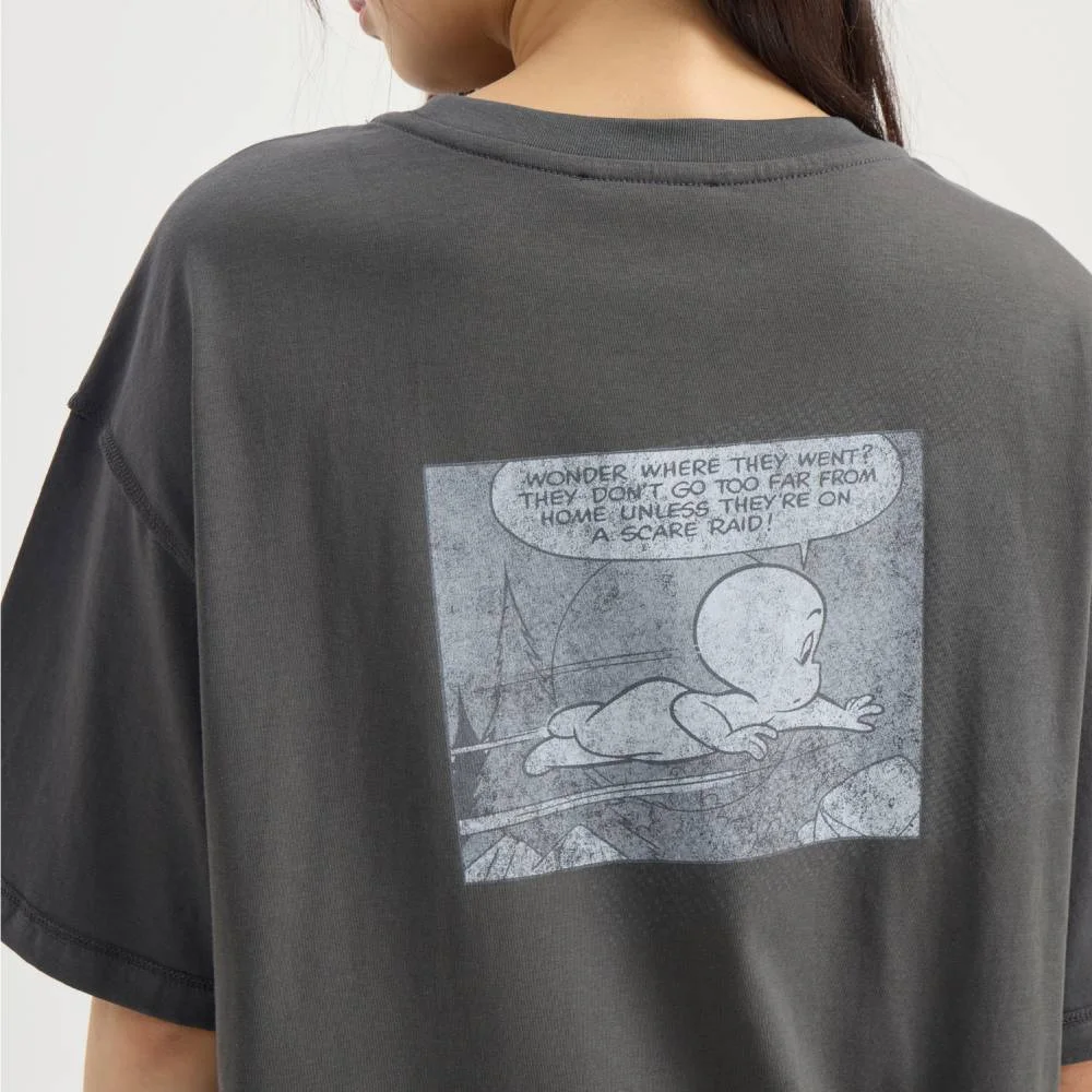 Back Graphic Short Sleeve T-Shirt (dark grey) LATAX26910GYD