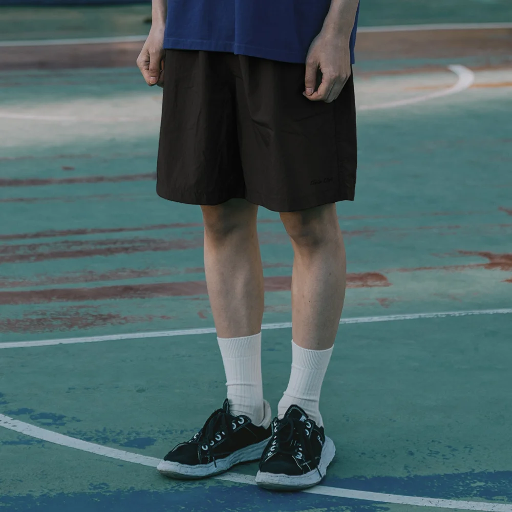 RIPSTOP STRING HALF PANTS (BLACK)