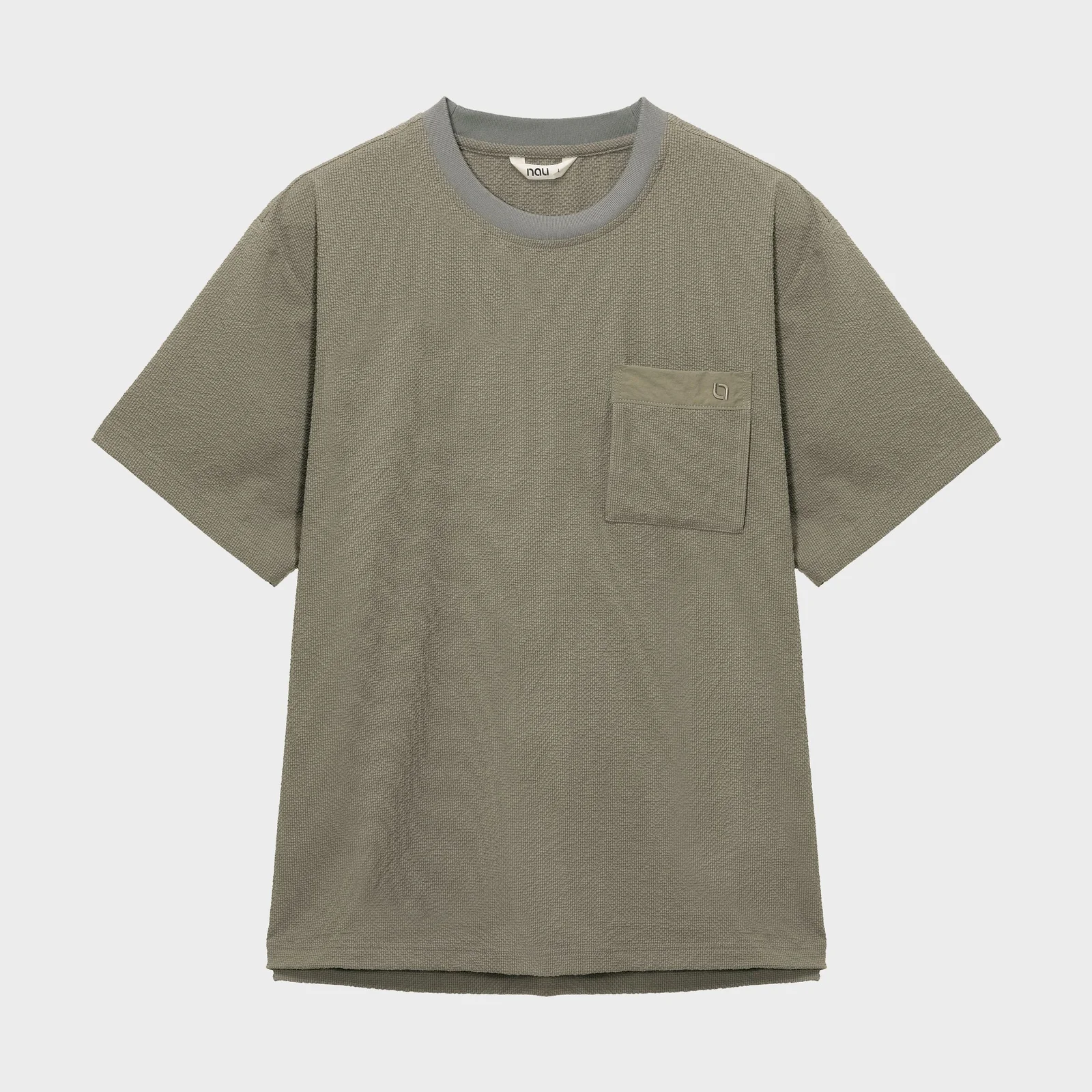 泡泡紗 短袖 T恤 3 Light Khaki