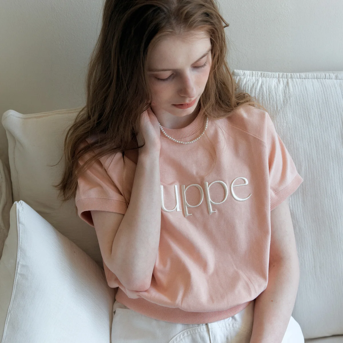 RAGLAN SWEAT SHIRT_PINK