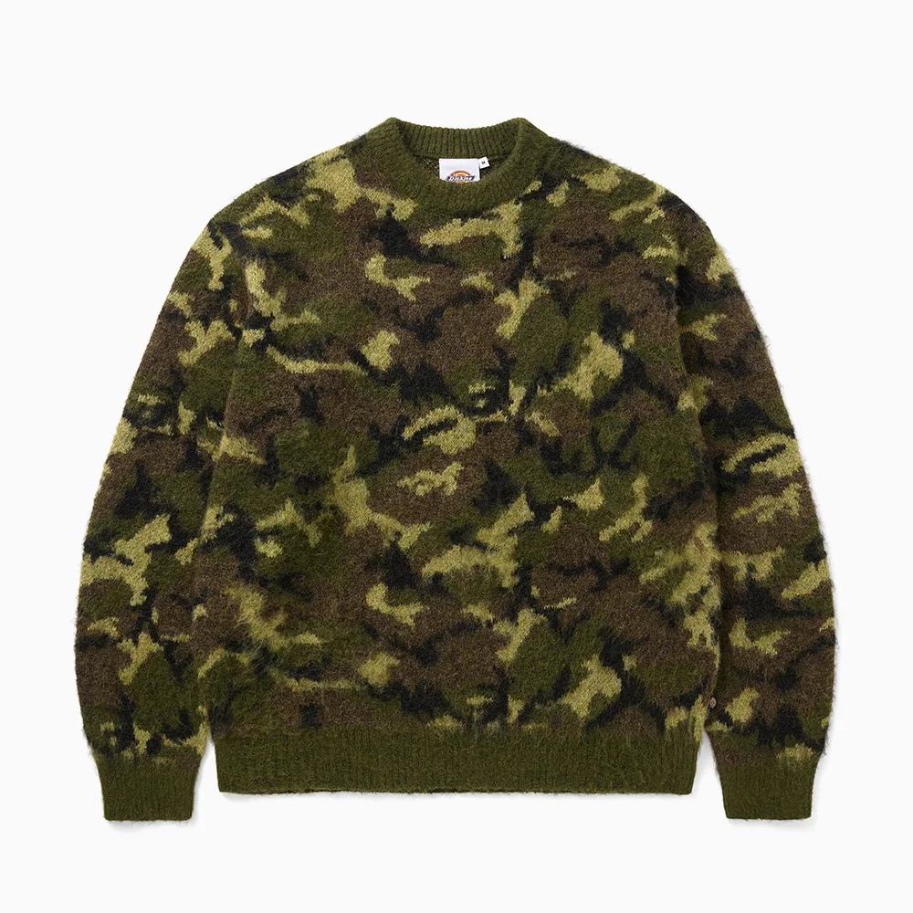 基本款 Hairy 針織衫 Camo