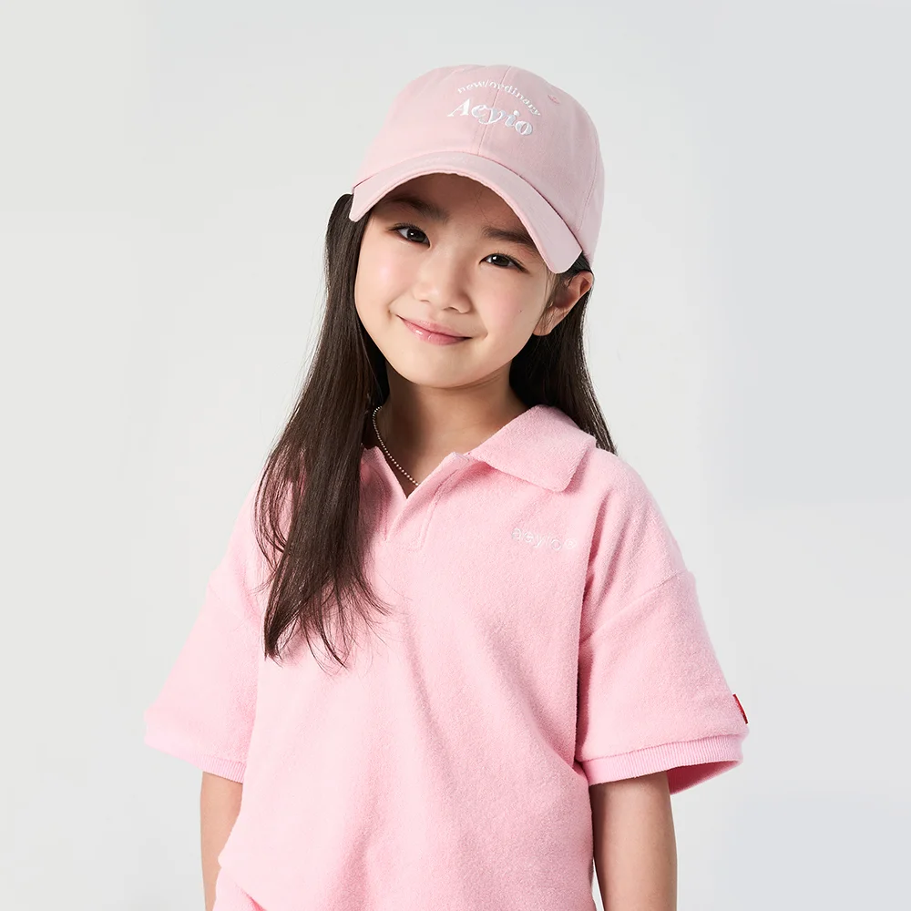 LOGO CAP_ 兒童 標誌 棒球帽 (3colors)(KC30)