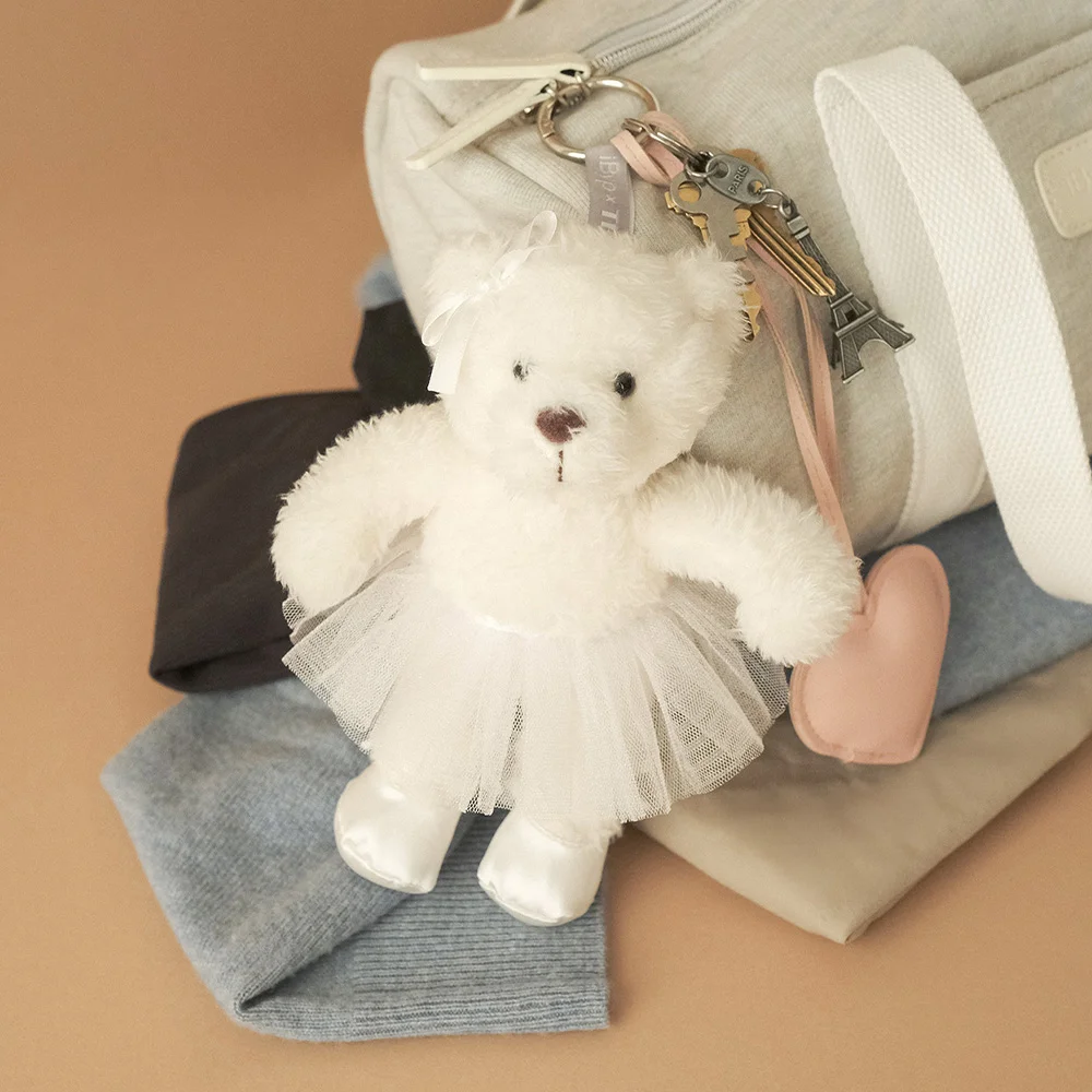 Ballet Teddybear Keyring