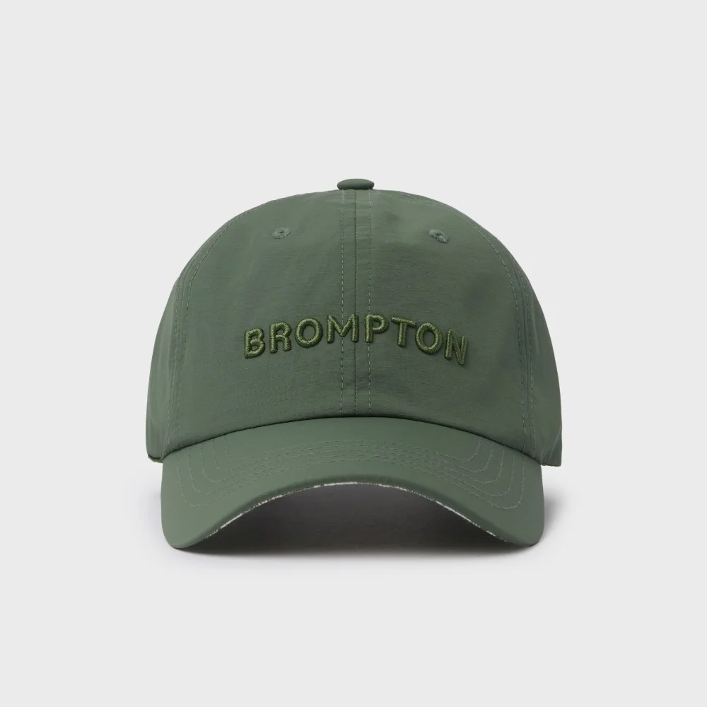 BROMPTON LOGO BALL CAP - KHAKI (P255AHA401)