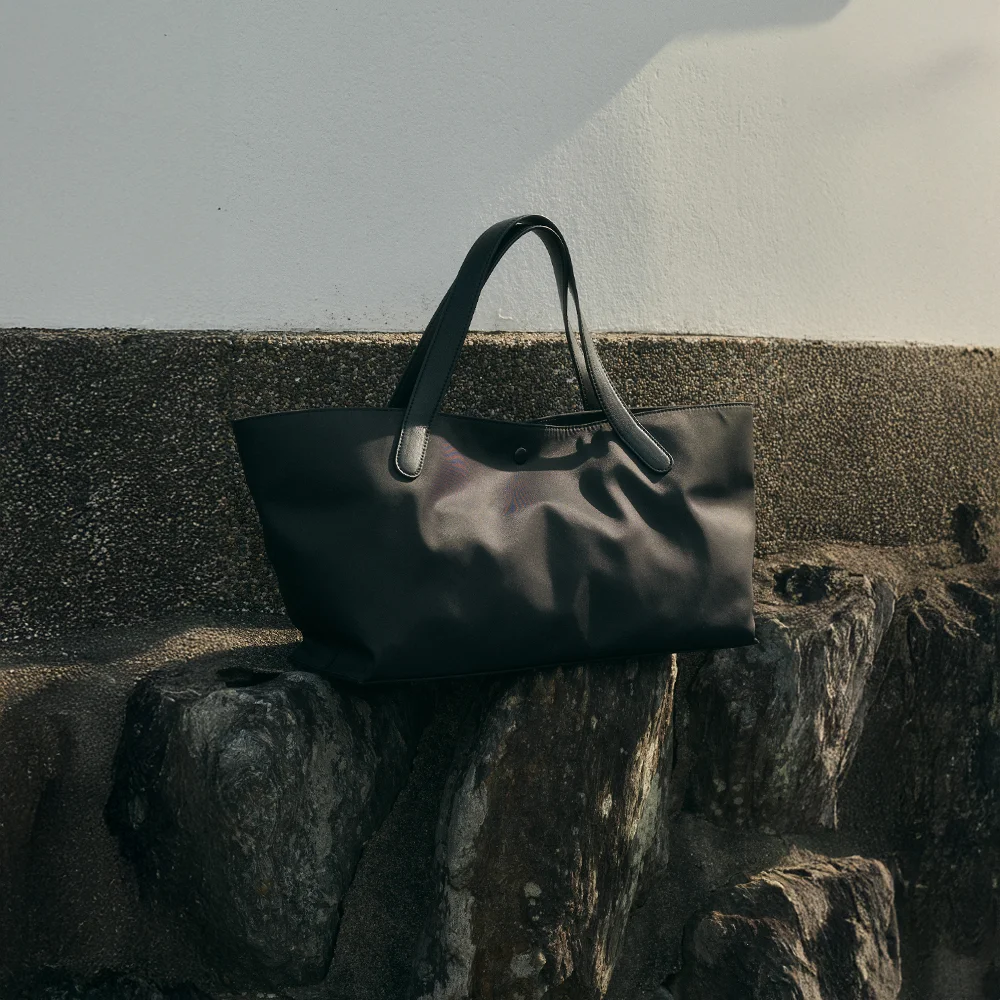 NOUVE NYLON TOTE BAG_BLACK