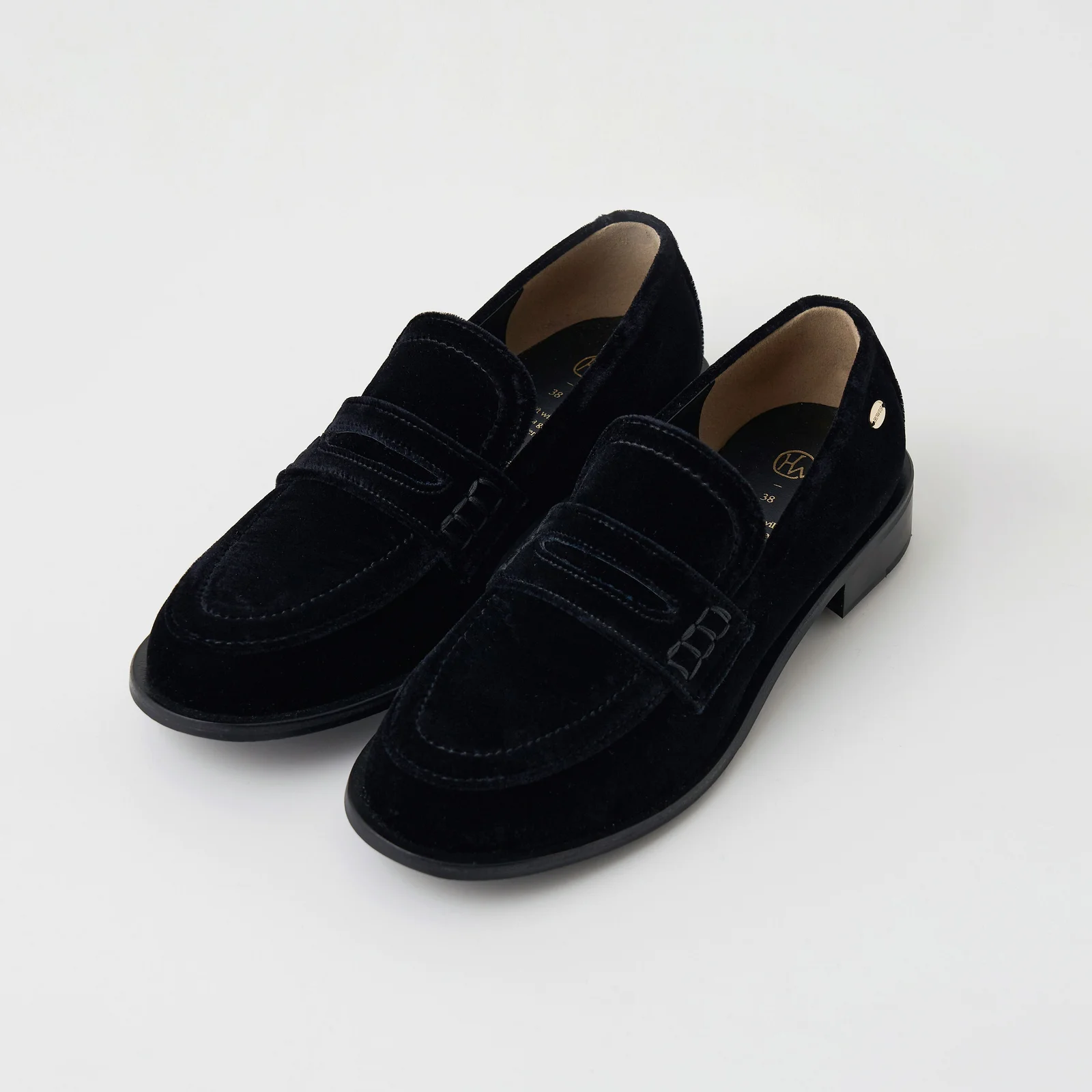 VELVET LOAFER (BLACK)