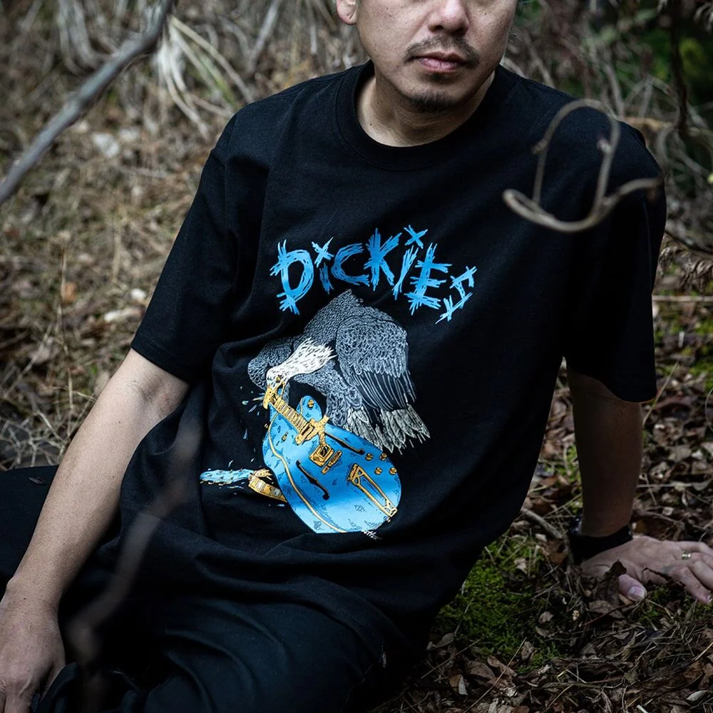 Dickies X Hirotton Eagle T恤 Black