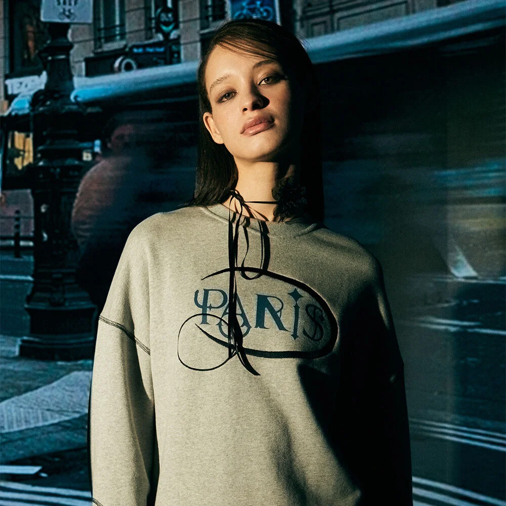 L7 PARIS SWEATSHIRT(GRAY)