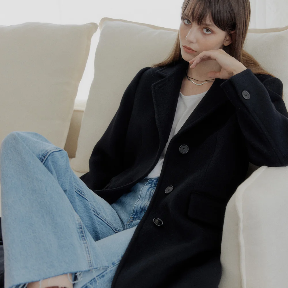 大豆 羊毛 單片裝 大褸 / SOY WOOL SINGLE COAT_3colors