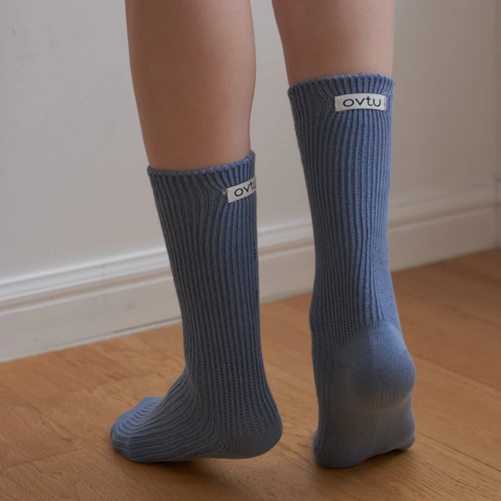 Everyday High Plain Socks (4color)