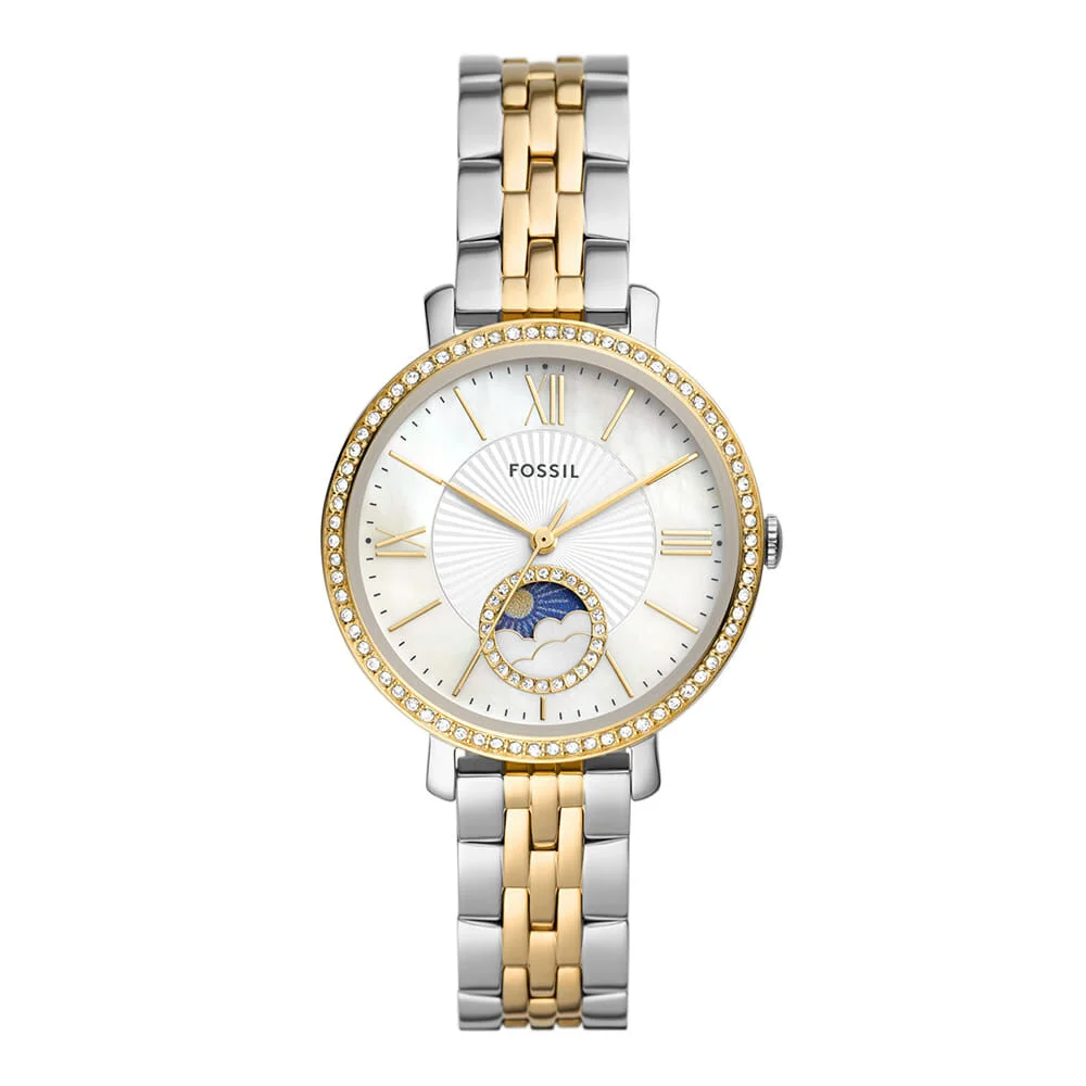 ES5166 (Jacqueline) Jacklyn Moon Phase 女裝 金屬腕錶