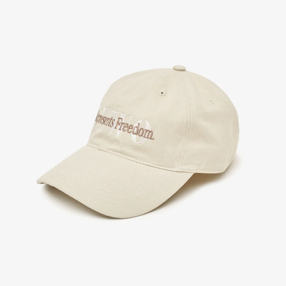 自由 Pigment 水洗 棒球帽 (BEIGE)