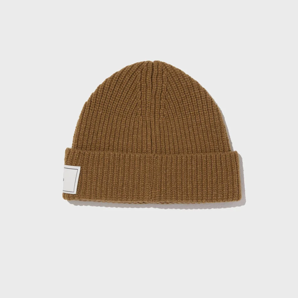 LONG BEANIE_CARMEL