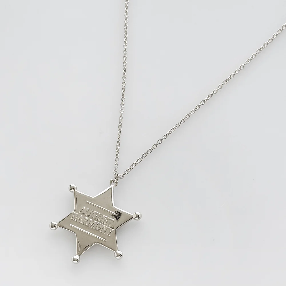 Lucky Sheriff Necklace / Silver