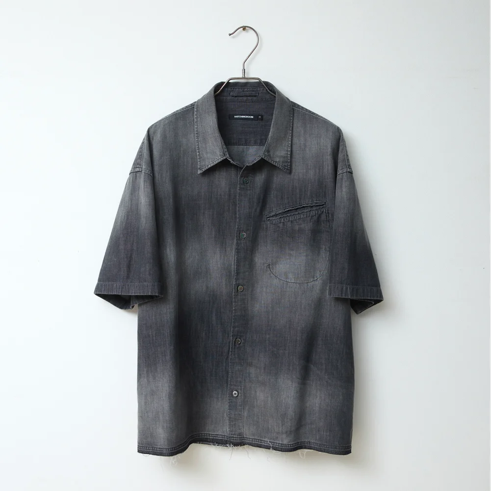 Over Shirt Denim Grey