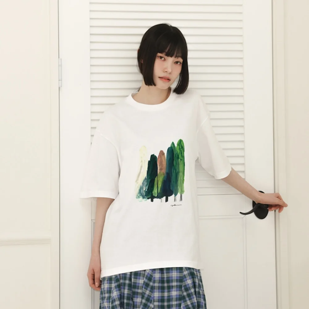 AYAKA 藝術家, Makinoike Park Namu 短袖 T恤