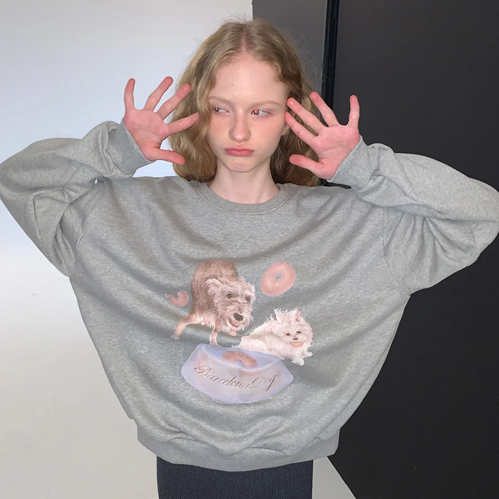 Barcelona dog sweatshirt (衛衣)