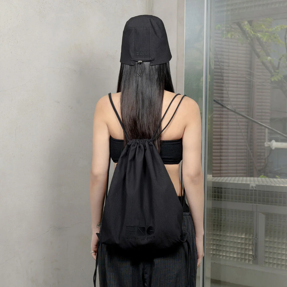 HNG 2-WAY GYM SACK / BLACK