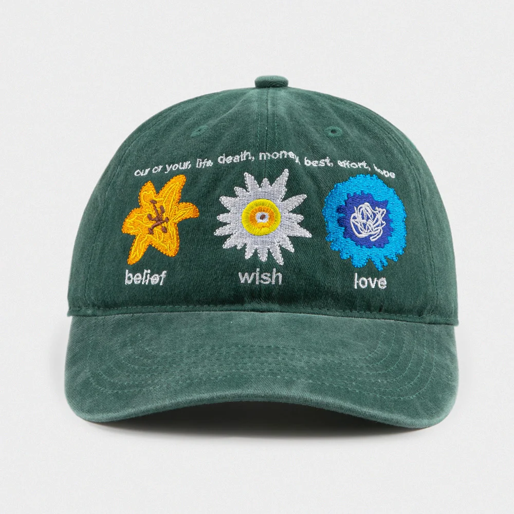 NATIVITY MM CAP STONE WASHING (GREEN)