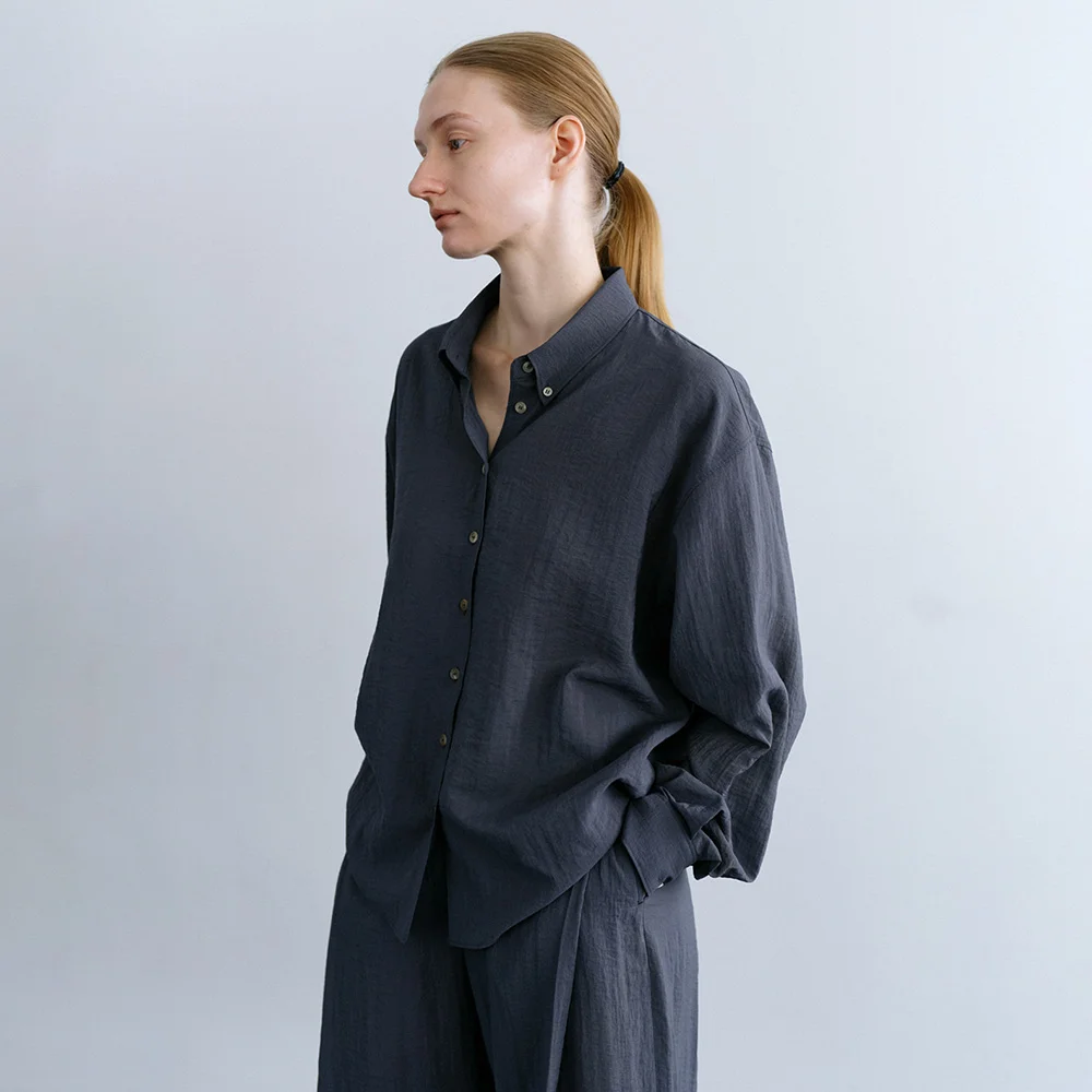 Brume Shirt in Misty Navy
